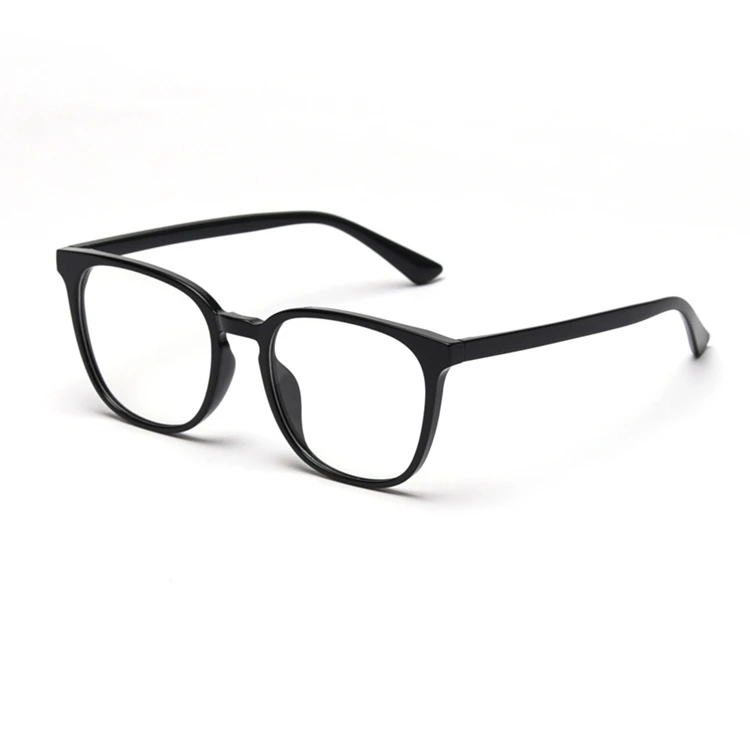 2021 Vintage Square Shape Eyewear Square Tr90 Myopia Glasses Frame Flat Glasses Student Glasses Frame