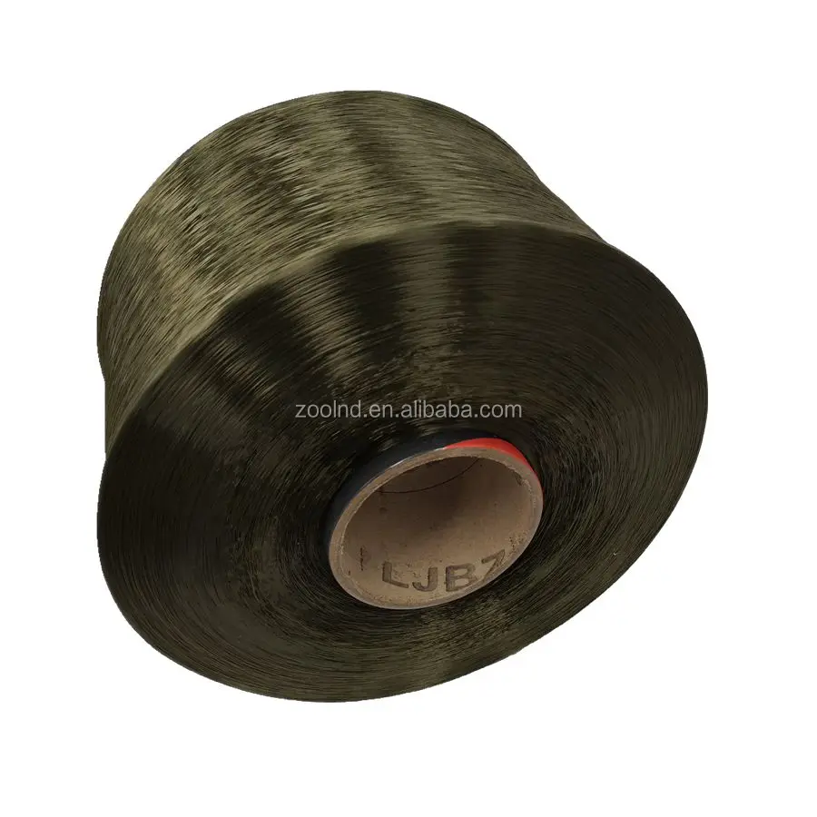 100% Filament Polypropylene Yarn FDY 600D 900D Blue PP Webbing Yarn