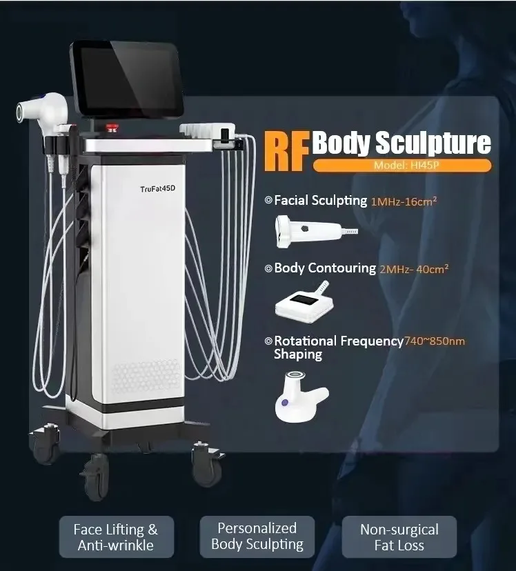 top sale face lifting body shaping trusculpt 3d rf machine for Beauty salon use