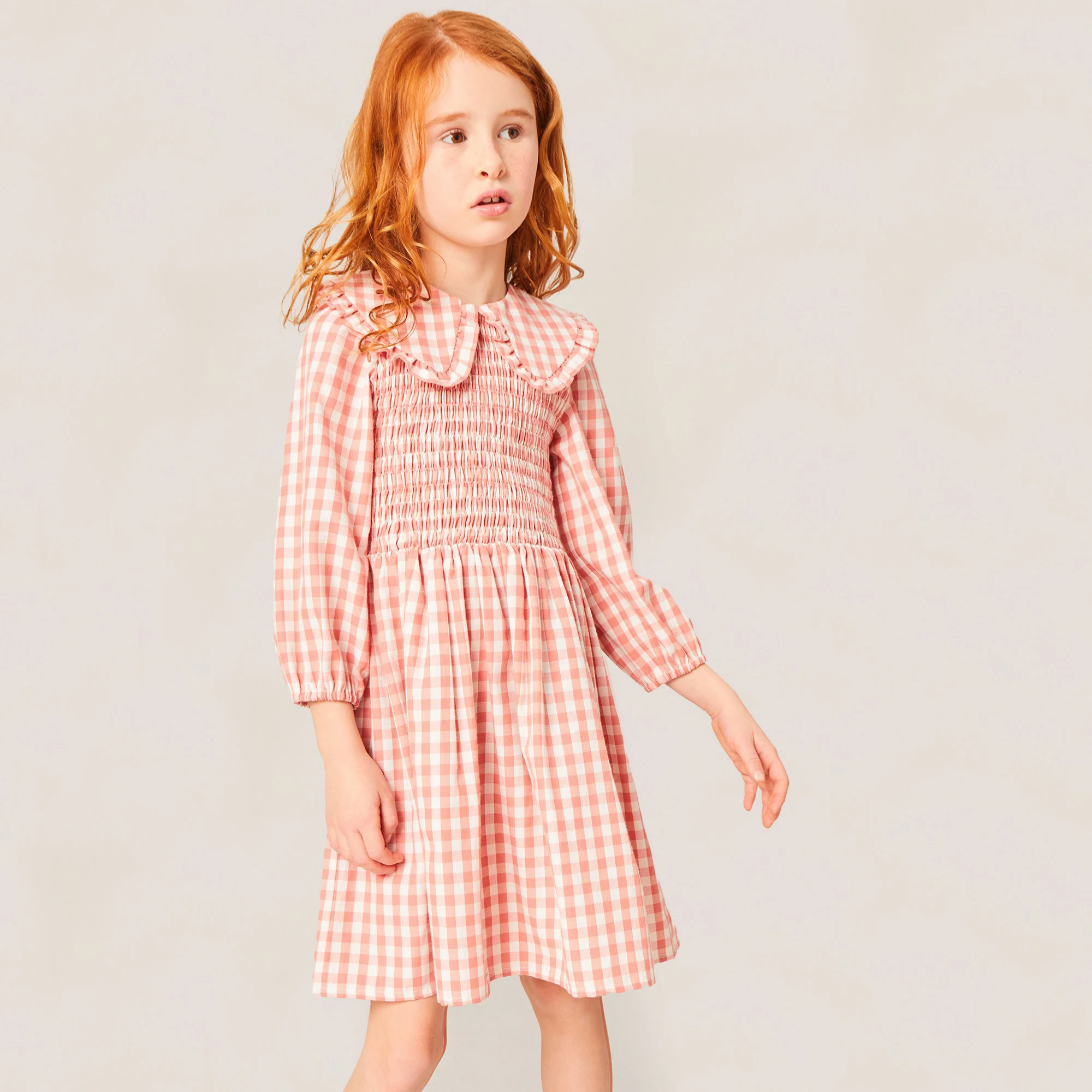 Custom Brand Smocked Dresses and Outfits for Girls Kids Matching Collection for Sister Outfits