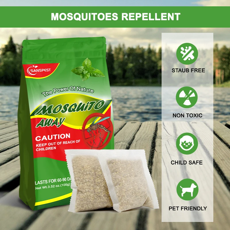 Amazon Hot Selling  Natural Portable Organic Anti Mosquito Insect Repeller For Home