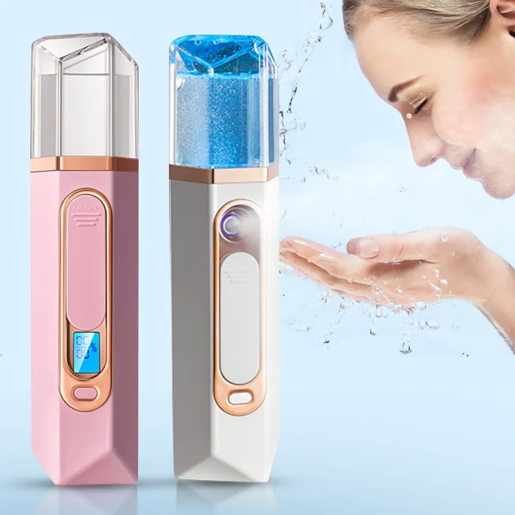 Face Care Beautiful Wireless Portable Mini Facial Steamer Skin Test Water Nano Facial Mister Nano Mist Spray Nano Mister