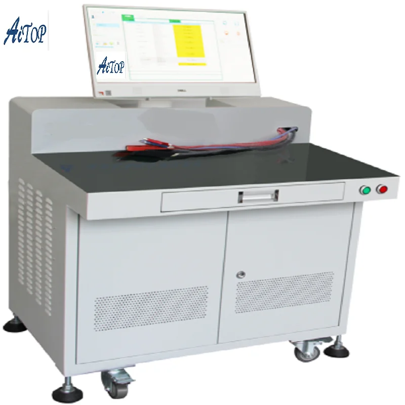 Cylindrical Cell Battery Pack  Analyzer bms tester with 1-24 series tester Machine For battery pack assembly machine
