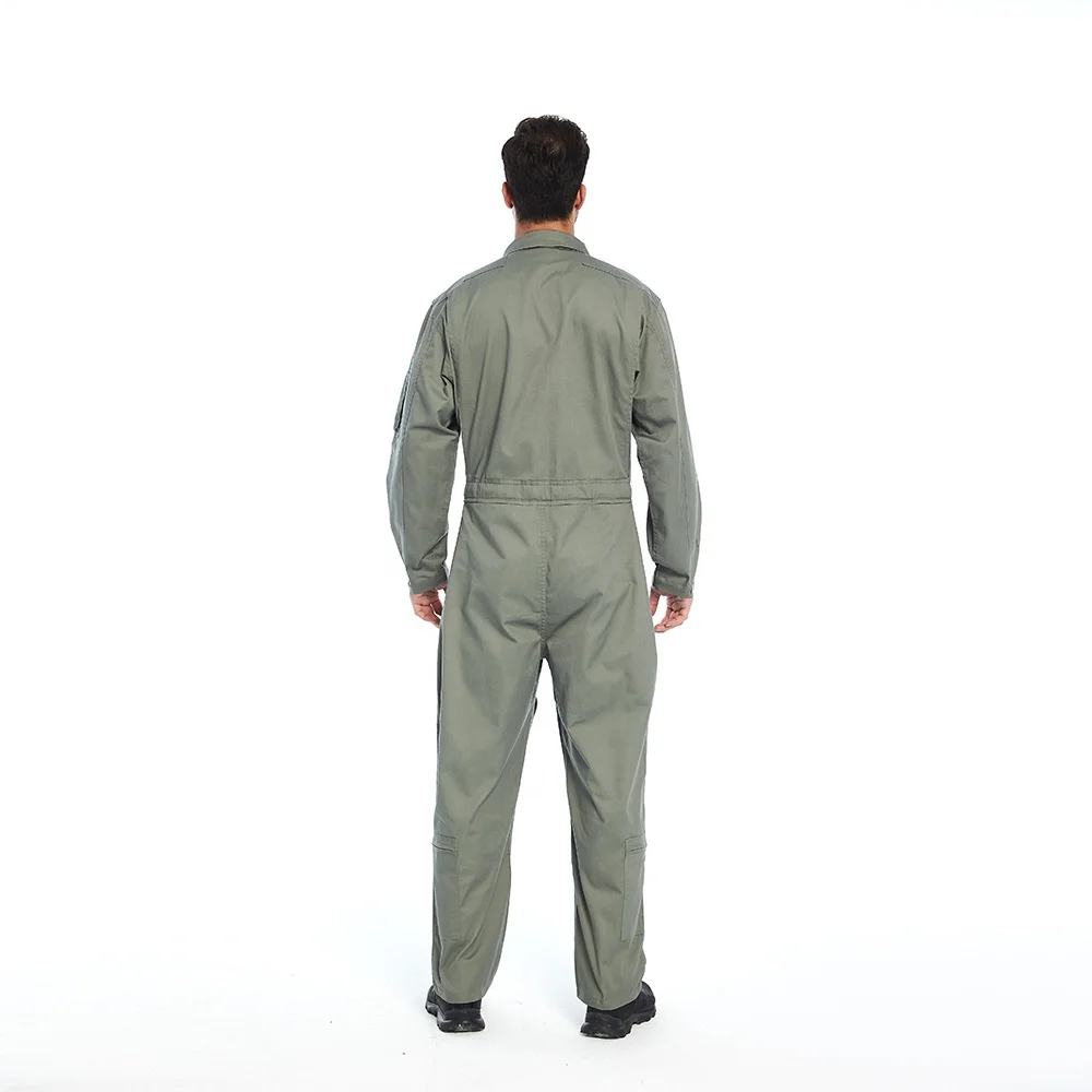 Hot sales aramid fire resistant flight pilot coveralls flying suits