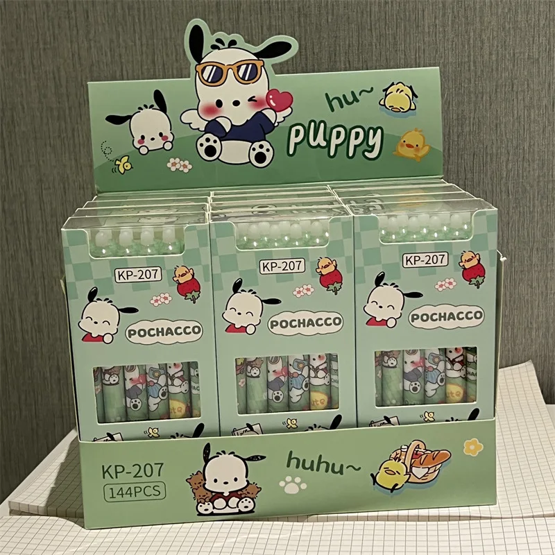 DL5 Cute Animal 0.5mm Erasable Gel Pen Refills Rods Washable Handle Kids School Stationery Gift