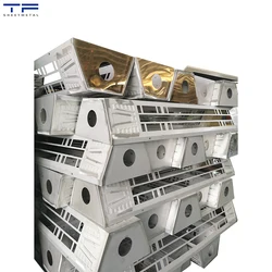 Modern Custom Metal Frame Lighting Mesh Cover