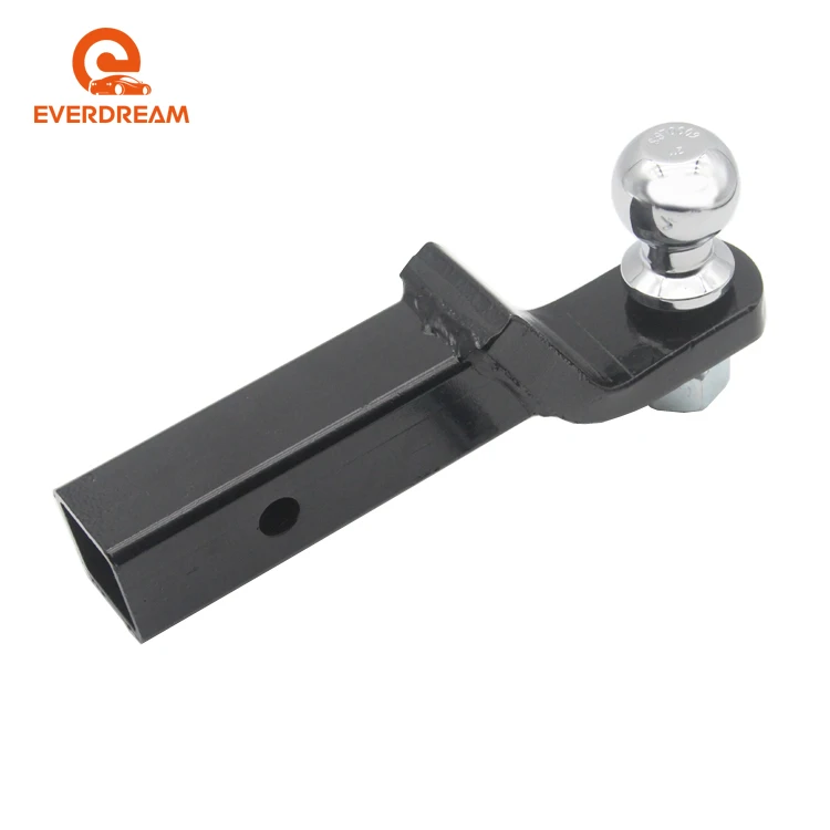 Steel Rear Trailer Towing Hook 2-Inch Receiver & Trailer Hitch Ball Mount