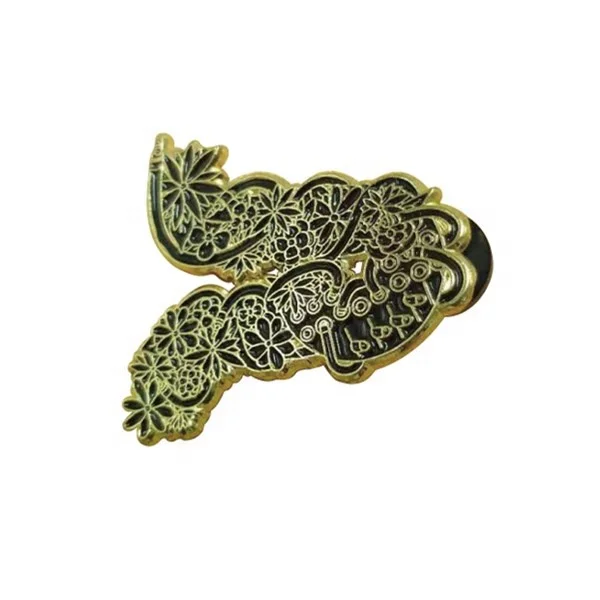 Custom Embossed Enamel Pins