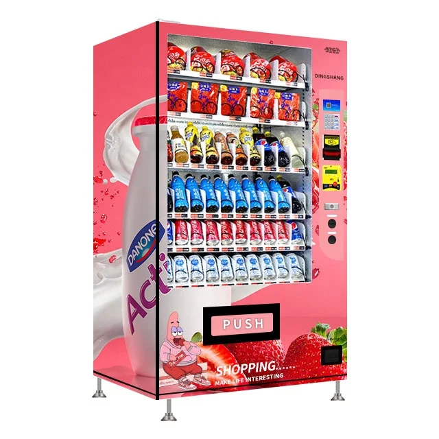 Automatic Vending Machine Snack Bottled Water Cold Drink Beer Convenient Store Subway Station Shopping Mall Vending Machine