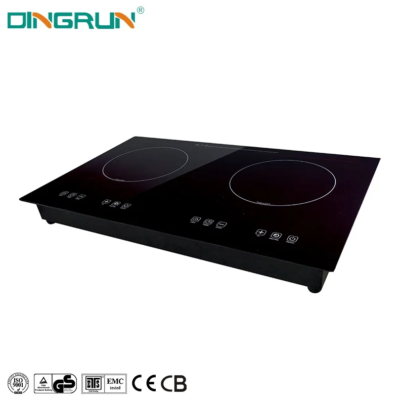 Hot Selling High Quality New Style Universal Double Burner Induction Cooktop 2 Heads Induction Cooker