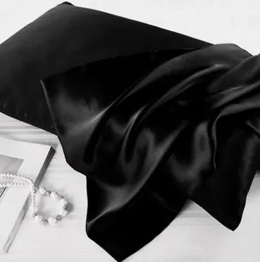 19 Momme 100% Pure Mulberry Silk Pillowcase for Hair and Skin  Allergen Proof Dual Sides Bed Pillowcase