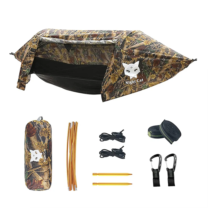 Patent Portable Tent Hammock Waterproof Camping Hammock With Mosquito Net