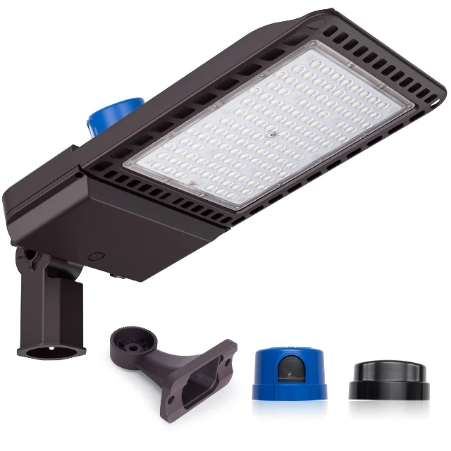 130LM/W LED shoe box light ETL CE ROHS listed 75W 100W 150W 200W 240W 300W LED Street light for parking lot