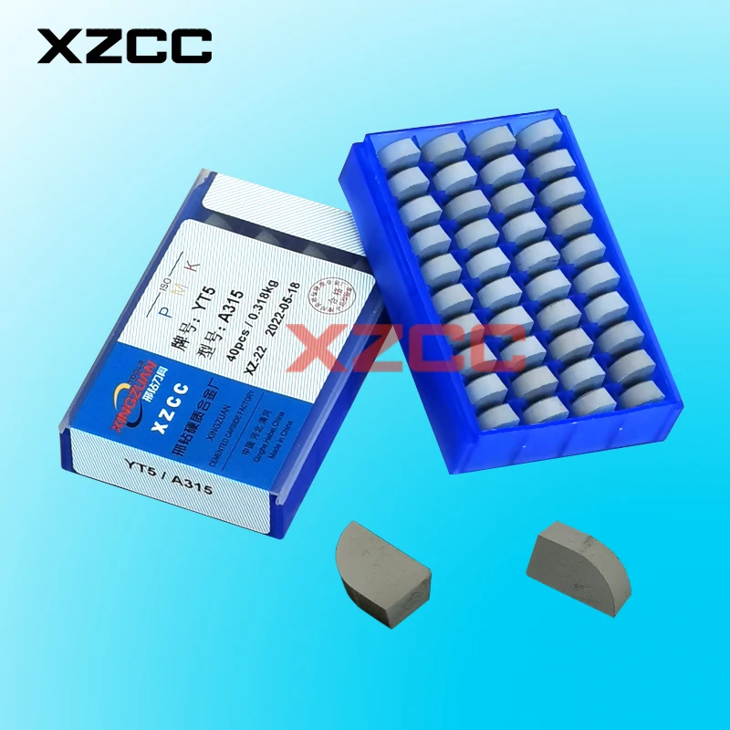 manufacturer zhuzhou cemented carbide cutting tips P30 YT5 A312 A315 tungsten cutting tool insert