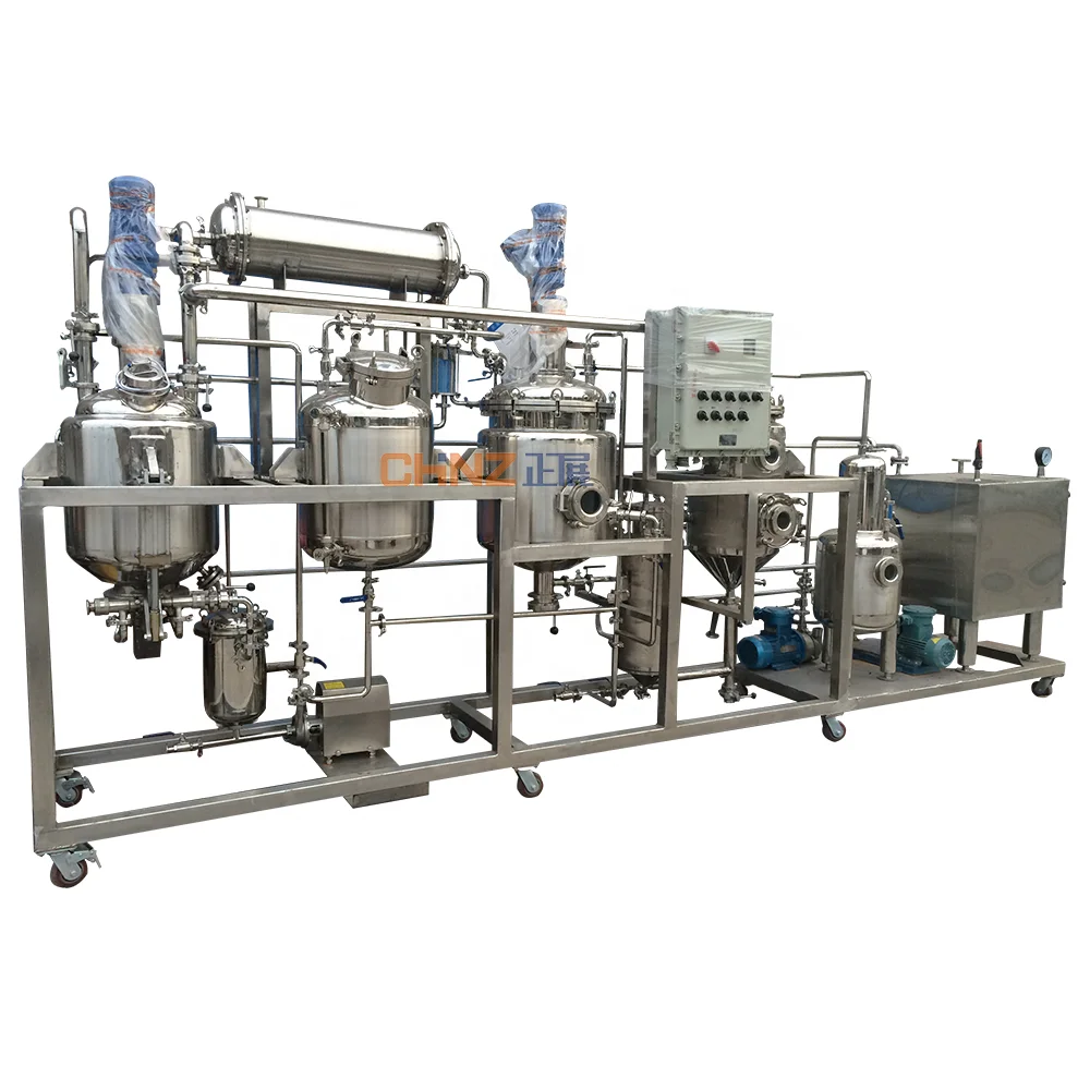 Ethanol Extractor hexane butane Solvent Extraction Machine Plant Hemp CBD Essential Oil Extraction tank Equipment