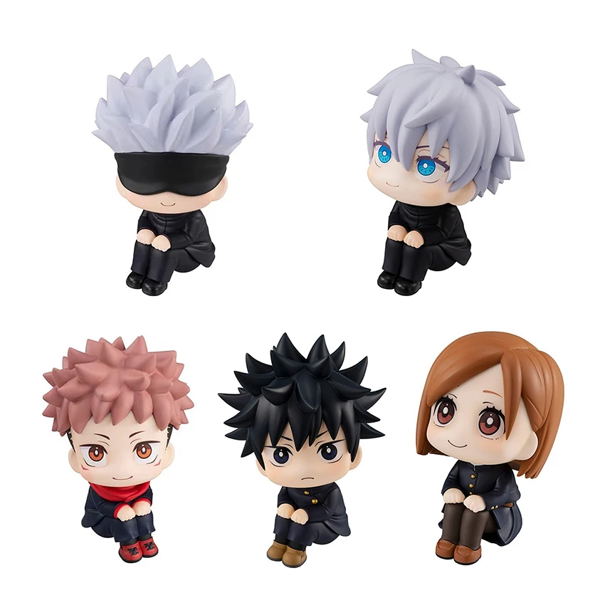 YMJ 5 Styles Jujutsu Kaisen Figurin 10cm Gojo Satoru Action Figure Itadori Yuji Fushiguro Megumi Kugisaki Nobara PVC Model Toys