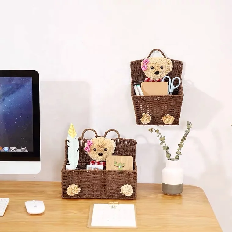 Iron Craft Display Rack Storage Unit Bathroom Shelves Circle Shelf Metal with Wood Round Wall Bedroom Kitchen Office for Home