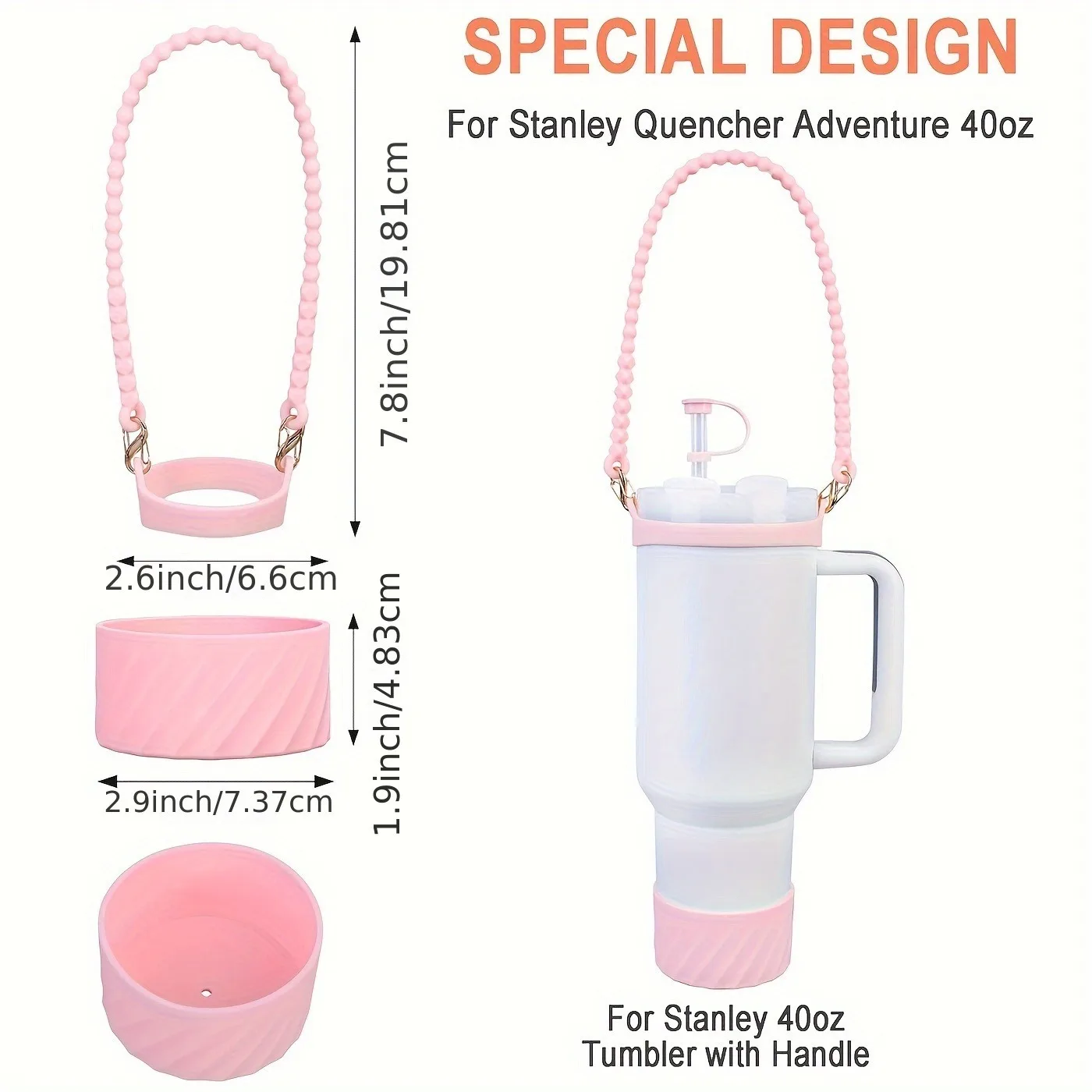 Silicone Spill Proof Stopper Set of 3 Straw Compatible with Tumbler Cup 1.0 2.0 Straws Plug Tips Cap Tumbler silicone cup sleeve