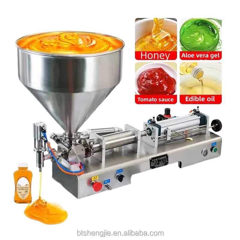 Factory Price Tomato Paste Sauce Canning Machine Viscous Liquid Dispensing Filling Machine