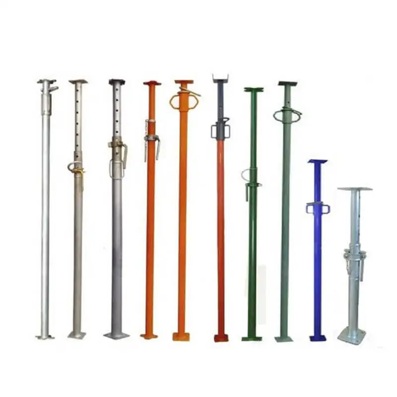 2024  Galvanized Adjustable Steel Props Factory Customizable Q235 Material Heavy Duty Scaffolding Props Acrow Prop Metal