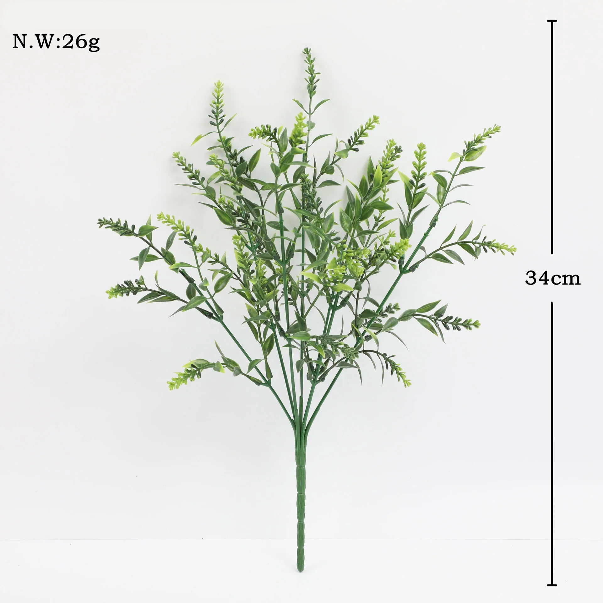 Elegant Eternal Lavender Simulated Lavender Plant Cheap Seven Branches Lavender Artificial Flower for Wedding Home Decor