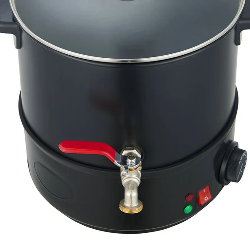 Electronic temperature control wax melting machine for candle making non stick , wax melting furnace candle tools