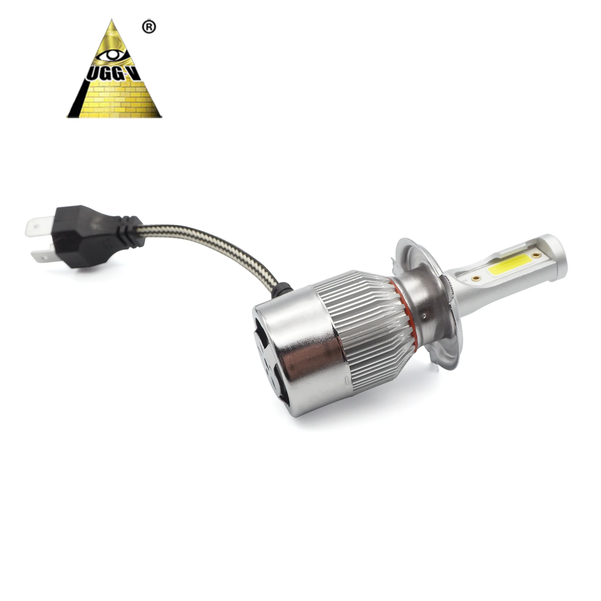 Best Factory Price C6 H4 for Auto Parts H4 LED Headlights from UGGV