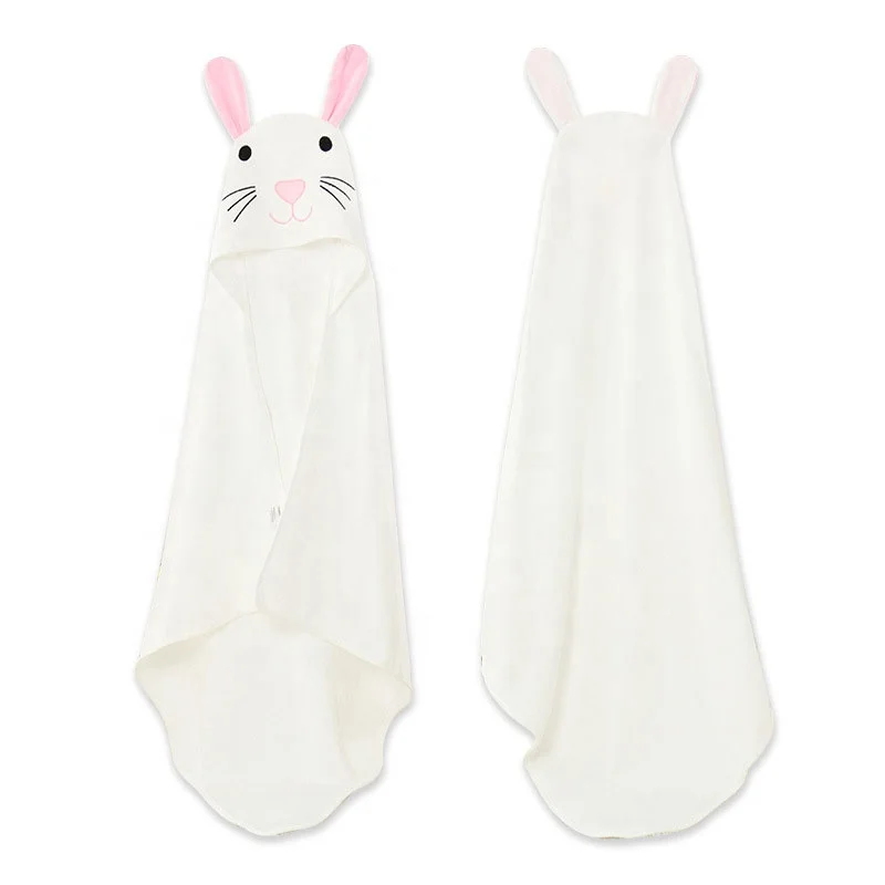 Organic Cotton Hooded Baby Towel Ultra Soft and Super Absorbent Baby Bath Towels