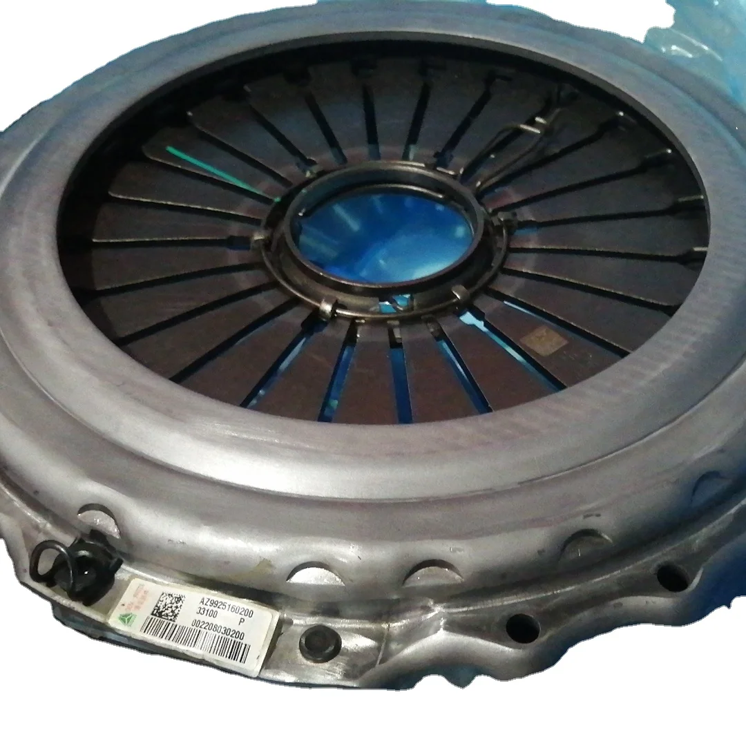 sinotruk howo chassis 8x4 cargo dump truck trailer chassis frame Clutch  plate assembly AZ9925160200