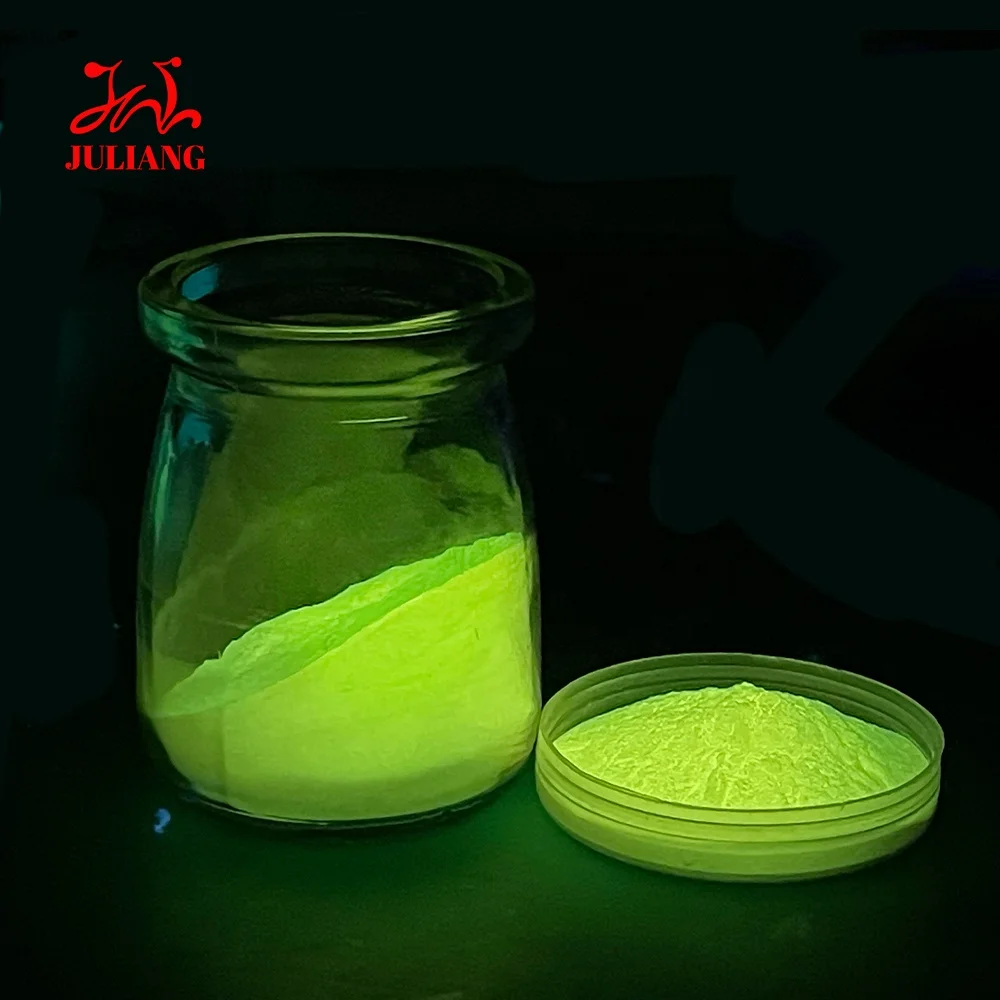 JULIANG 20 лет службы эпоксидной смолы и краски золотой желтый светящийся в темноте пигментный порошок