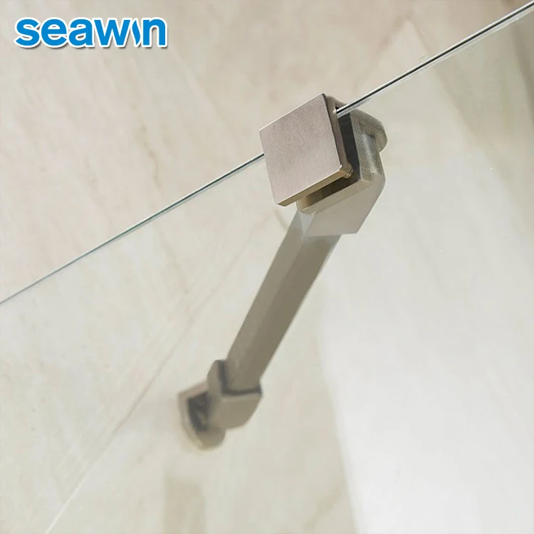 Seawin Bathroom Aluminium Tempered Glass Frameless Enclosure Shower Rooms