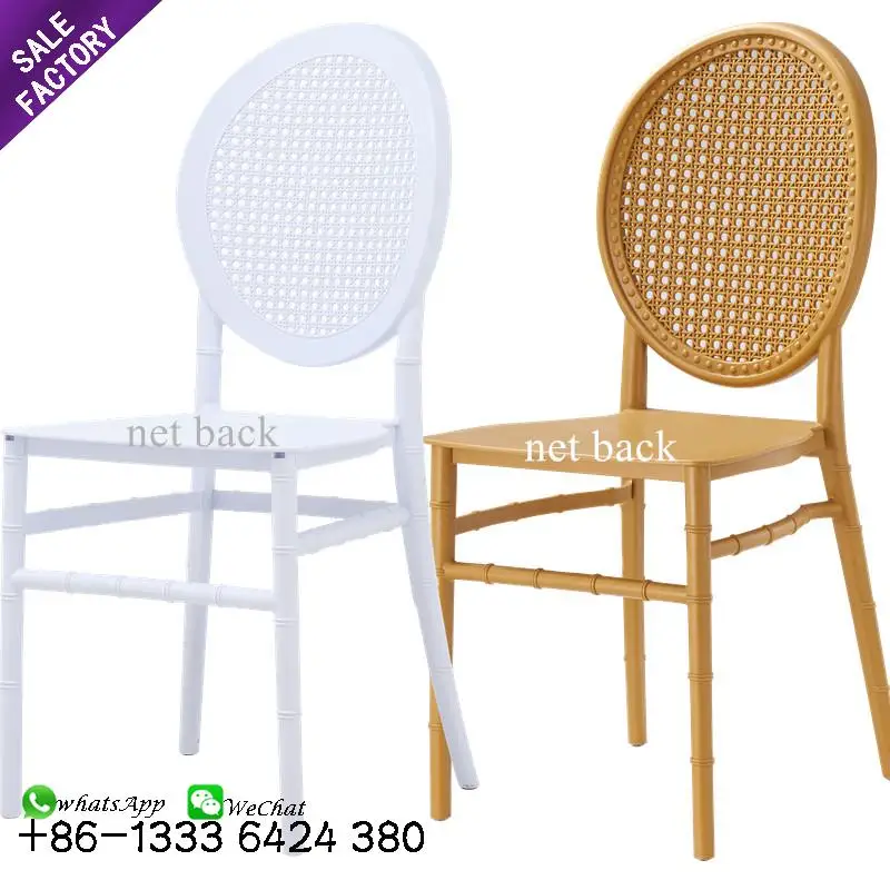 Best Selling Hollowing Out Back Resin Events Party Hotel Stacking Space Saving Sale Banquet Chairs For Weddings