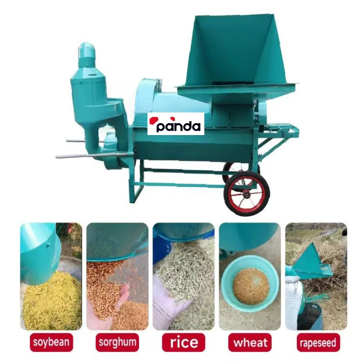 Multifunctional Grain Millet Rice Beans Thresher Sorghum Onion Seeds Grains Guaranteed Quality Rapeseed Rice Threshing Thresher