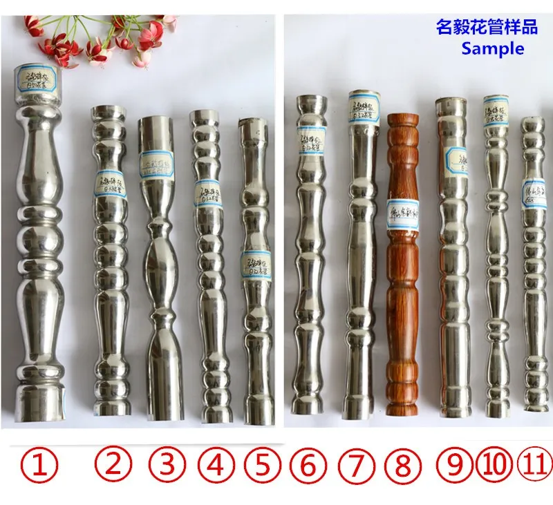 Stainless Steel Metal Iron Pipe Embossing Machine Fence Handrail Flower Tube Design Machine