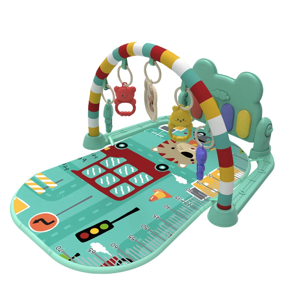 Wholesale Musical Baby Piano Keyboard Musical Play Mat Toy Multi-Function Baby Gym Play Mat