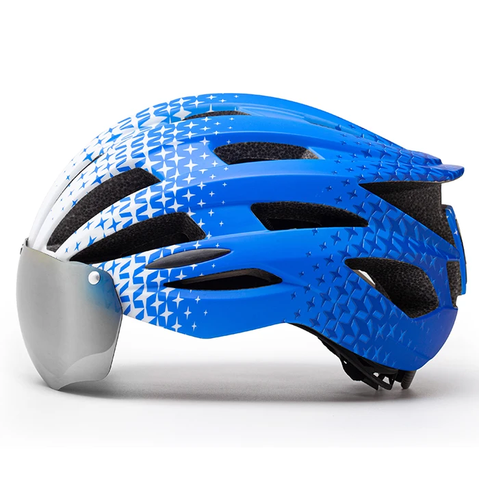 Custom Riding Helmet Bicycle Helmet With Magnetic Lens for Riding