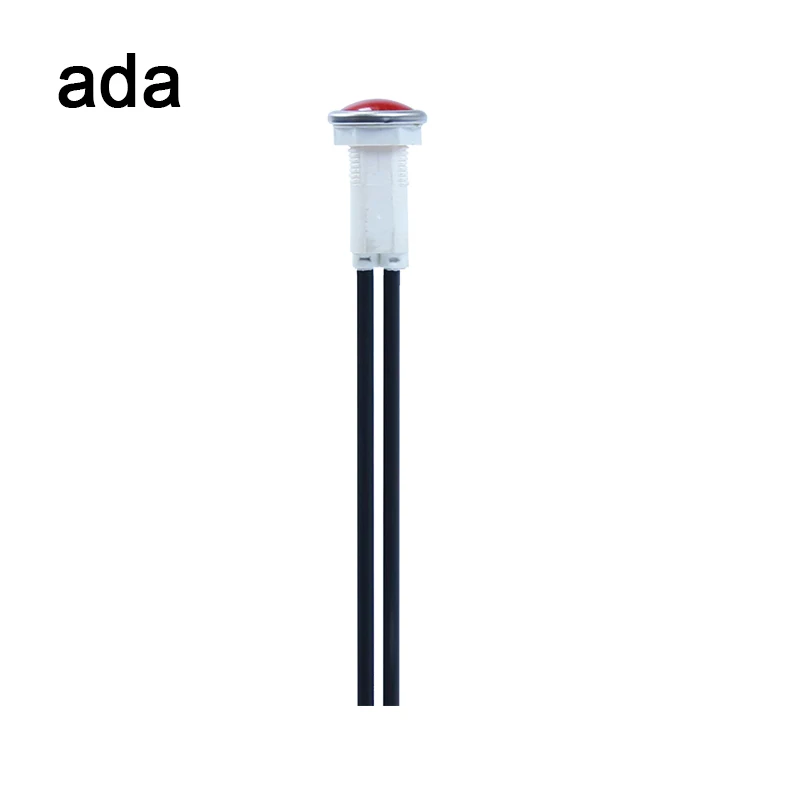 10 mm dia. A-30 LED Signal Lights 12v for Panel Mount