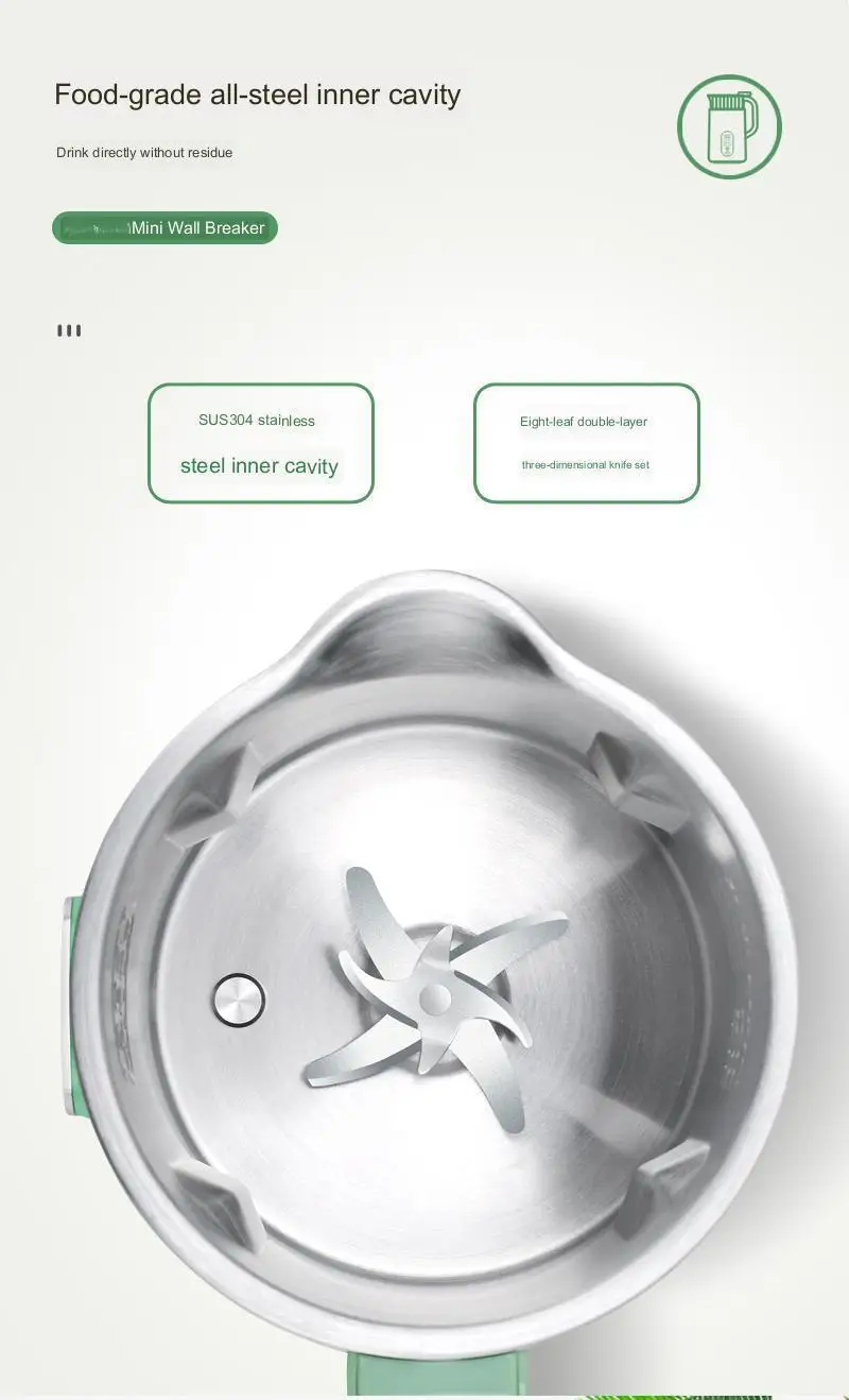 Soybean Milk Machines Making Household Tofu Mixeur Portable Soybean Milk Machines