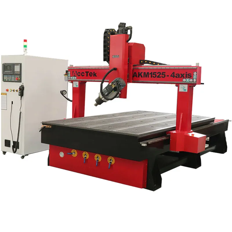 4 оси фрезерный станок с ЧПУ деревообрабатывающий станок 4D шпинделя быстроходный деревообрабатывающий фрезерный станок на открытом воздухе деревянный пены металла камень