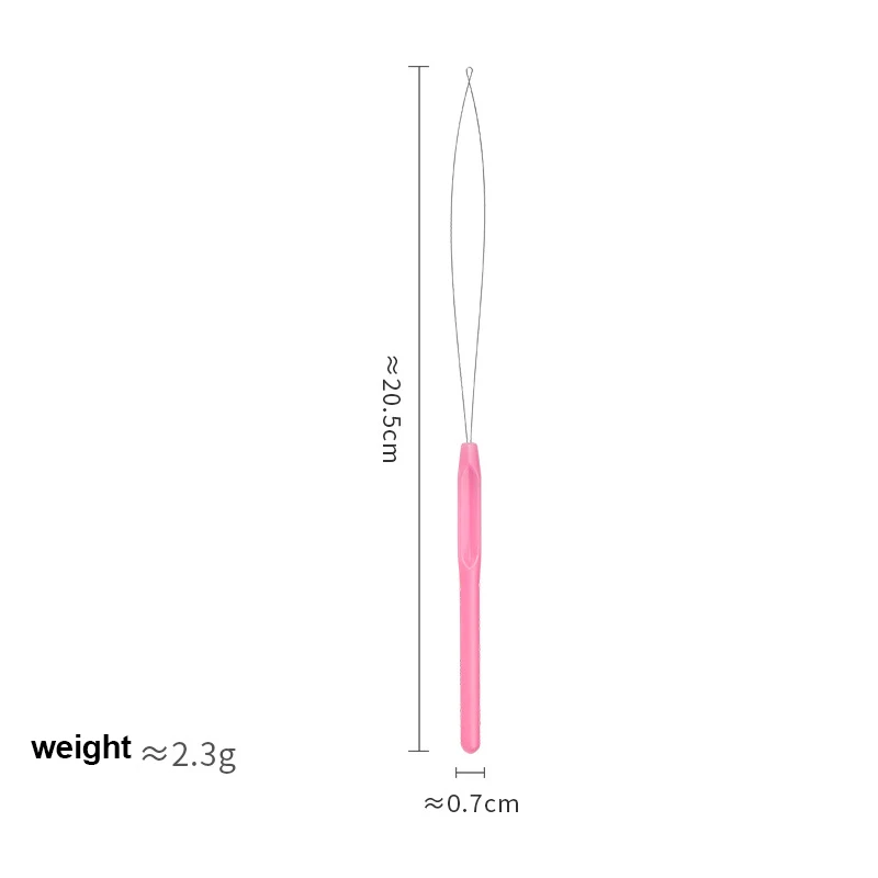 New Plastic Handle Sewing Knitting Tool Tufting Needle Threader for Tufting Gun Using