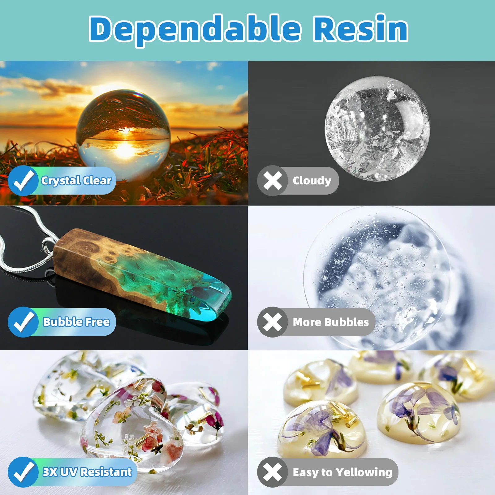 Dropshipping Products 2024 Crystal Resin Crafts Materials Diy Molds Resin Art Resin Starter Kit Toys For Children