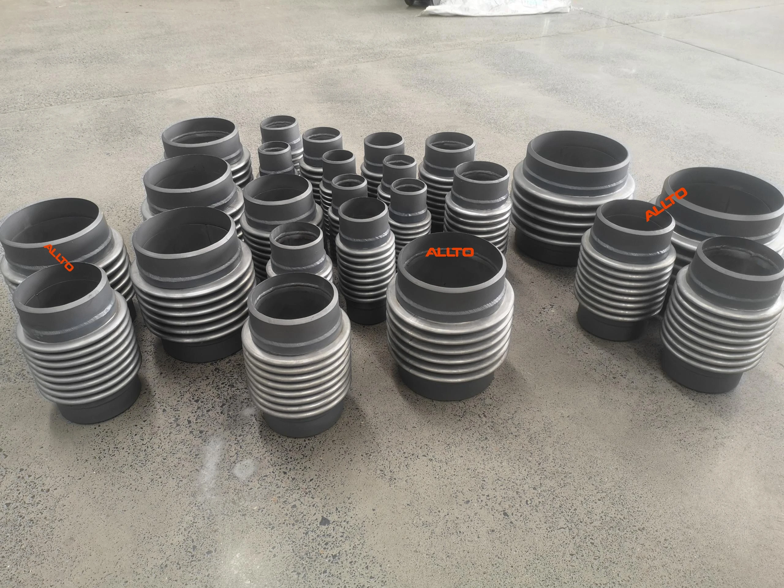 Flexible Metal Corrugated Compensator Stainless Steel 304 316L Welded Expansion Bellows