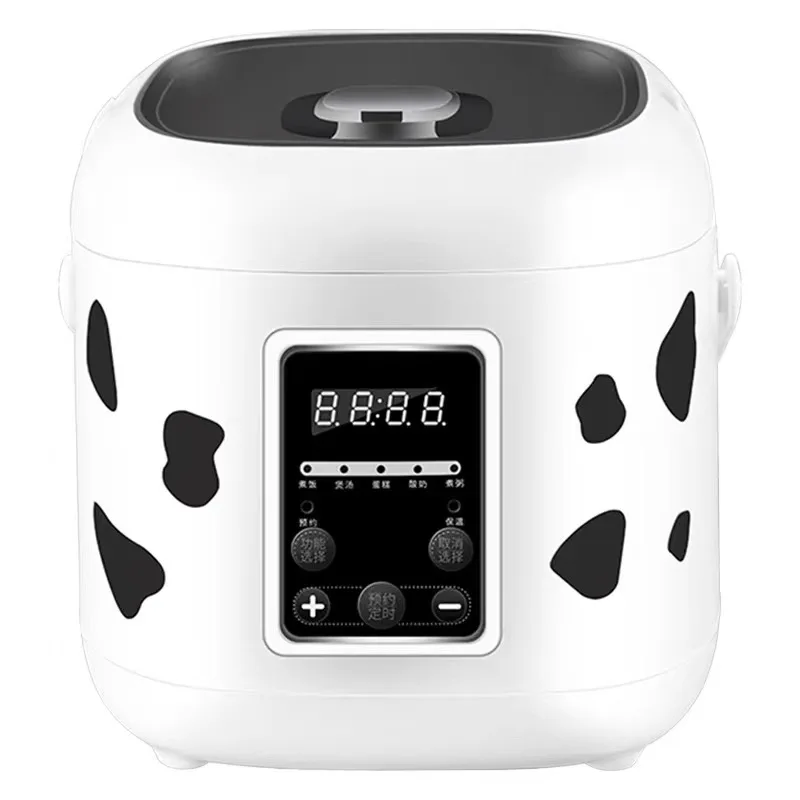 2L multifunctional home rice cooker LED display stainless steel mini rice cooker