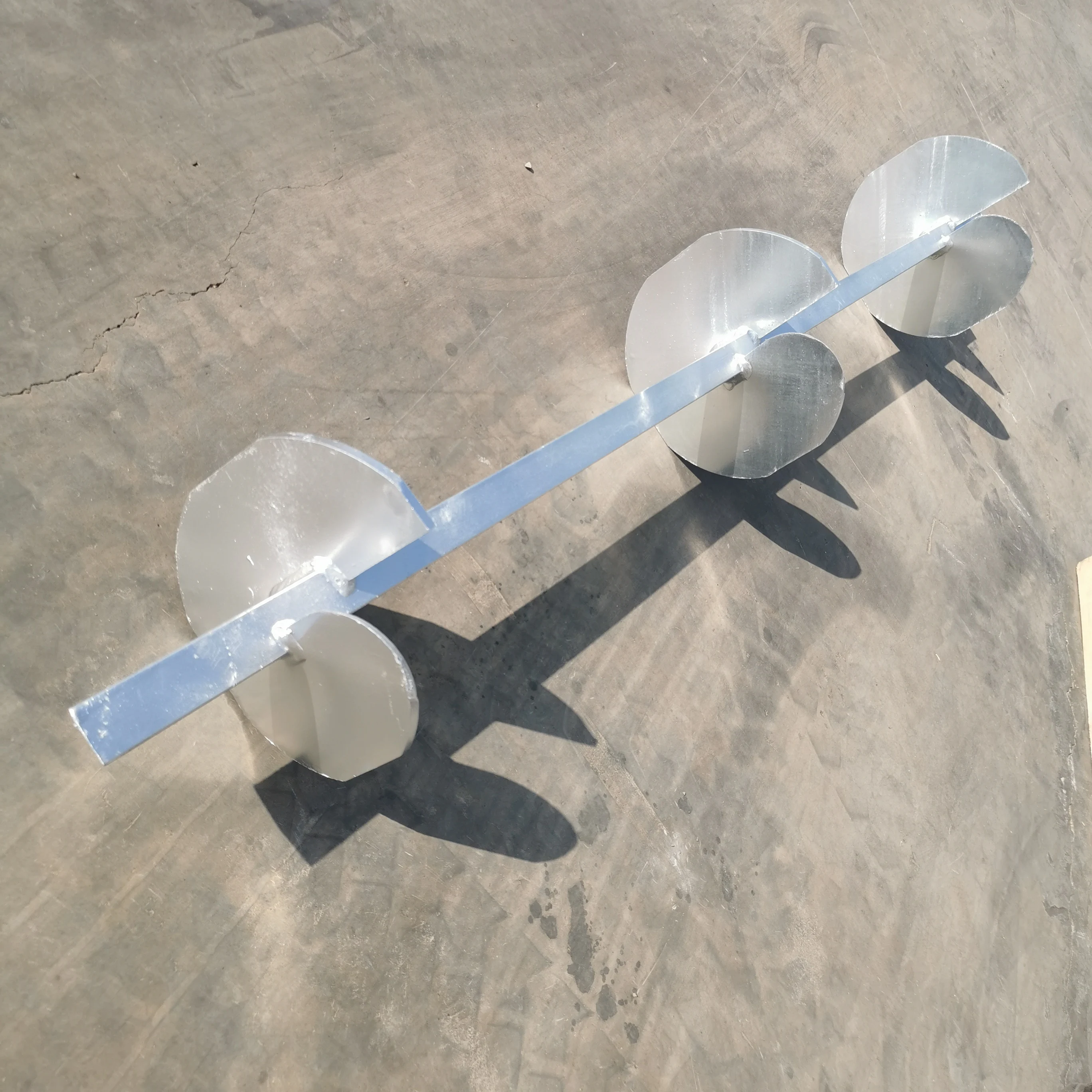 Underpining Helical Piles Piers Adjust Flange Helical Screw Piers