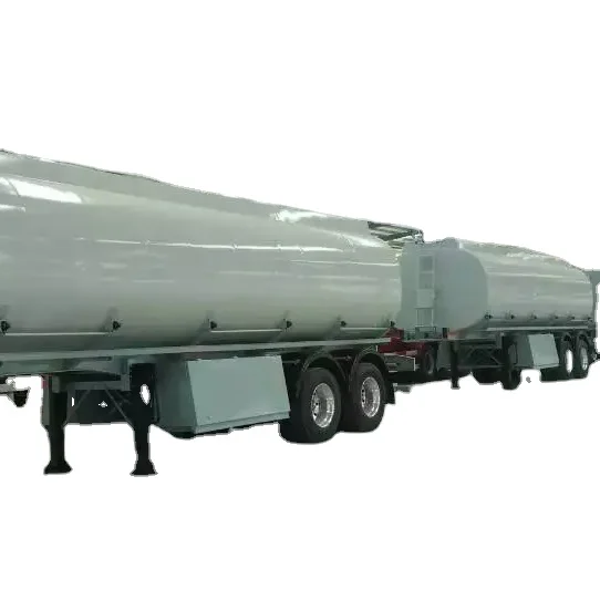Buy New 50m3 Fuel Tank Aluminium Diesel Carbon Steel Material Semi-Trailer