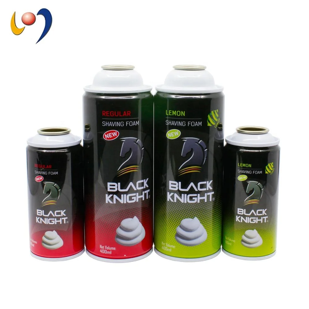 Different Size Function Tinplate Aerosol Cans Shaving Foam Empty Tin Cans Sale for Shaving Foam