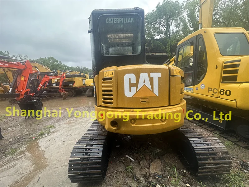 Used CAT 304 excavator hydraulic caterpillar excavadora cat 304 cr CAT mini digger crawler track with swing boom