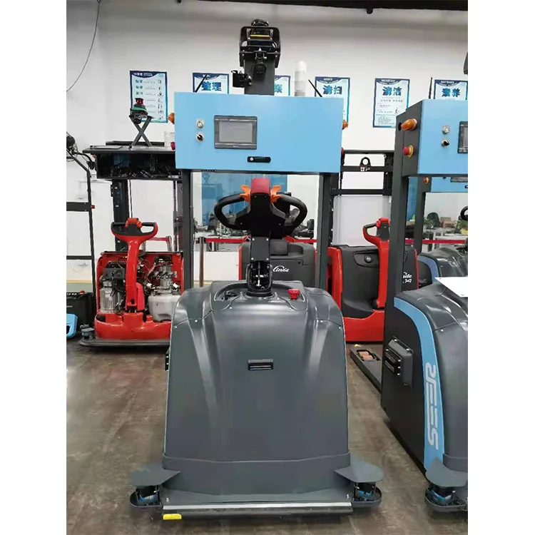  High quality slam precision positioning laser navigation AGV forklift