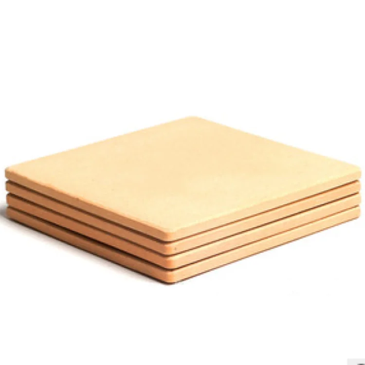 
Cordierite Pizza Stone with Pizza Cutter and Serving Rack 