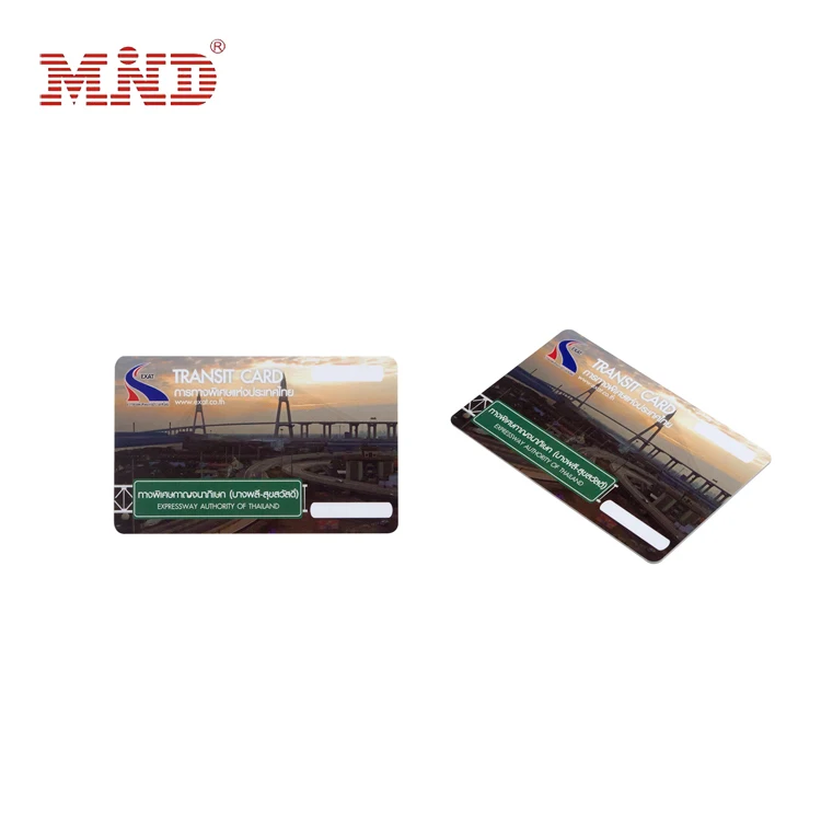 Custom PVC 30mil transparent business card signature panel CMYK plastic clear card